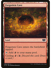Magic: The Gathering Forgotten Cave (289) Lightly Played