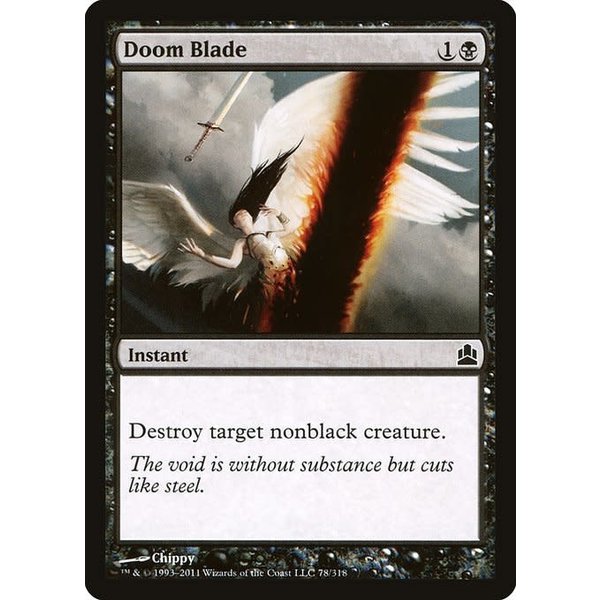 Magic: The Gathering Doom Blade (087) Moderately Played