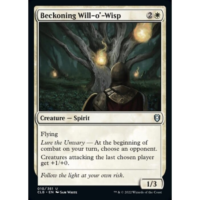 Magic: The Gathering Beckoning Will-o'-Wisp (010) Near Mint
