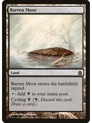 Magic: The Gathering Barren Moor (166) Lightly Played