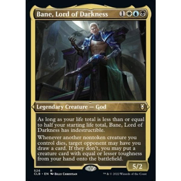 Magic: The Gathering Bane, Lord of Darkness (Foil Etched) (526) Near Mint Foil