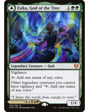 Magic: The Gathering Esika, God of the Tree (168) Lightly Played