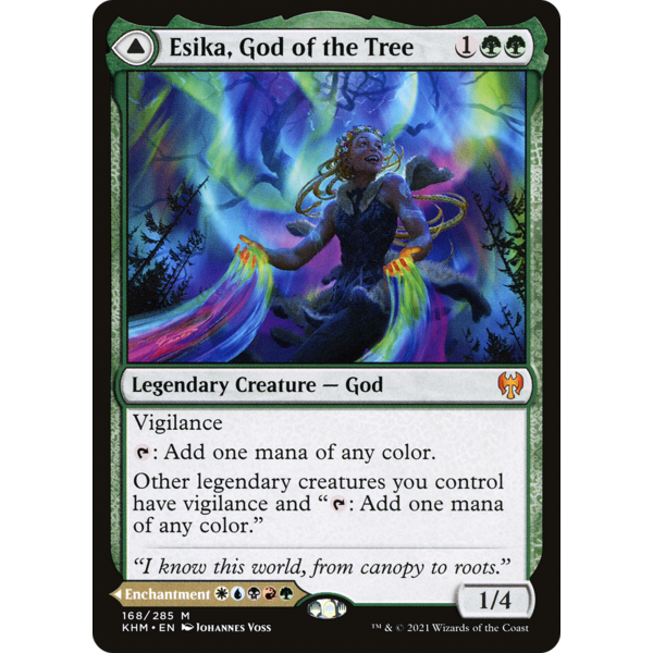 Magic: The Gathering Esika, God of the Tree (168) Lightly Played