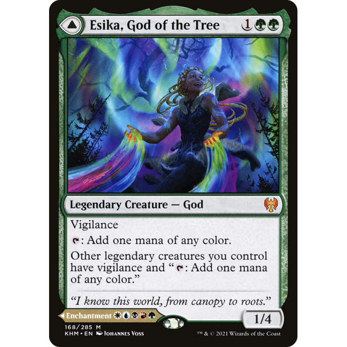 Magic: The Gathering Esika, God of the Tree (168) Lightly Played