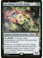 Magic: The Gathering Go-Shintai of Life's Origin (037) Lightly Played