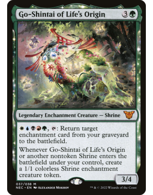 Magic: The Gathering Go-Shintai of Life's Origin (037) Lightly Played