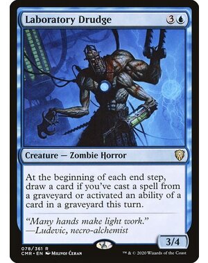 Magic: The Gathering Laboratory Drudge (078) Lightly Played Foil