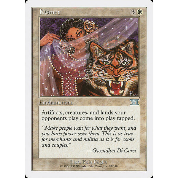 Magic: The Gathering Kismet (027) Moderately Played