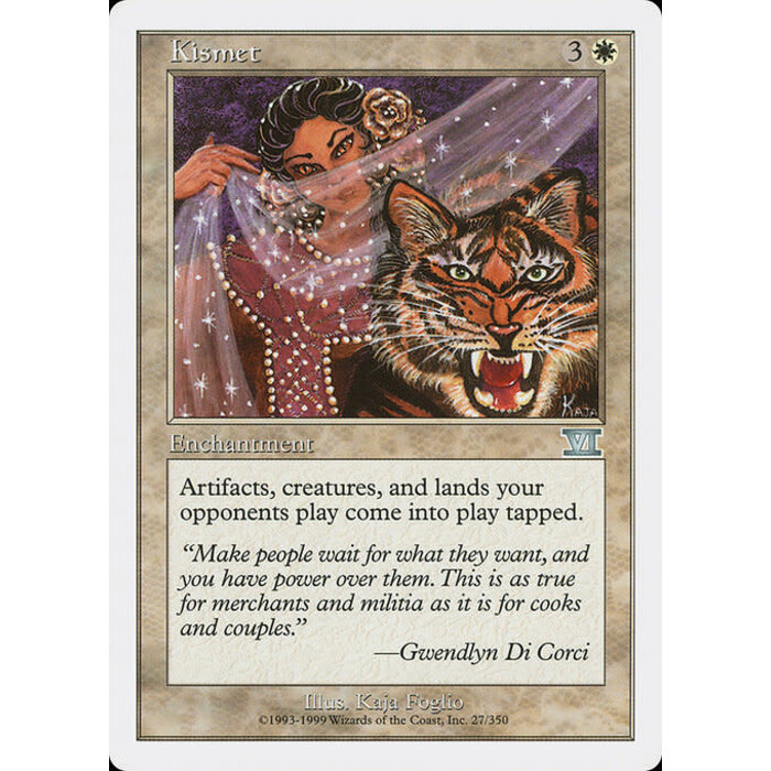 Magic: The Gathering Kismet (027) Moderately Played