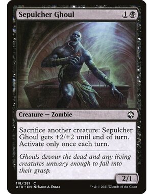 Magic: The Gathering Sepulcher Ghoul (118) Near Mint