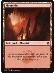 Magic: The Gathering Mountain (276) Near Mint Foil