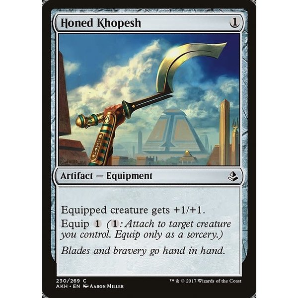 Magic: The Gathering Honed Khopesh (230) Moderately Played