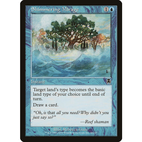 Magic: The Gathering Shimmering Mirage (030) Lightly Played