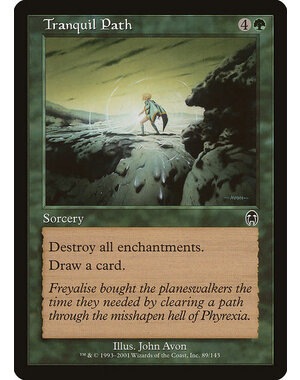 Magic: The Gathering Tranquil Path (089) Moderately Played