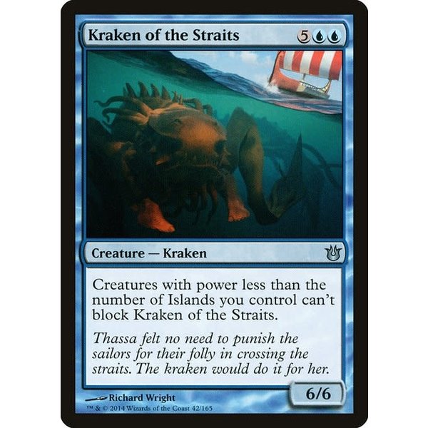 Magic: The Gathering Kraken of the Straits (042) Lightly Played