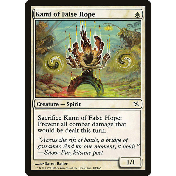 Magic: The Gathering Kami of False Hope (010) Lightly Played