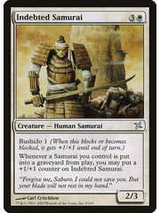 Magic: The Gathering Indebted Samurai (009) Lightly Played