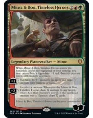 Magic: The Gathering Minsc & Boo, Timeless Heroes (285) Lightly Played