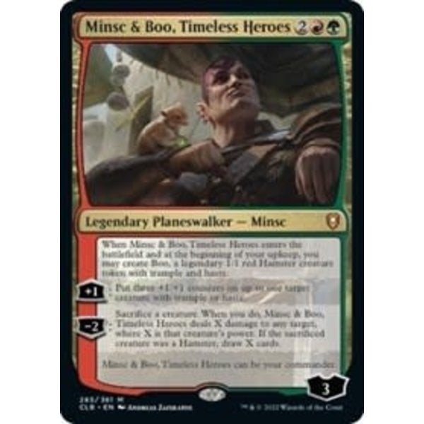 Magic: The Gathering Minsc & Boo, Timeless Heroes (285) Lightly Played