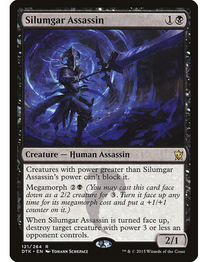 Magic: The Gathering Silumgar Assassin (121) Lightly Played Foil