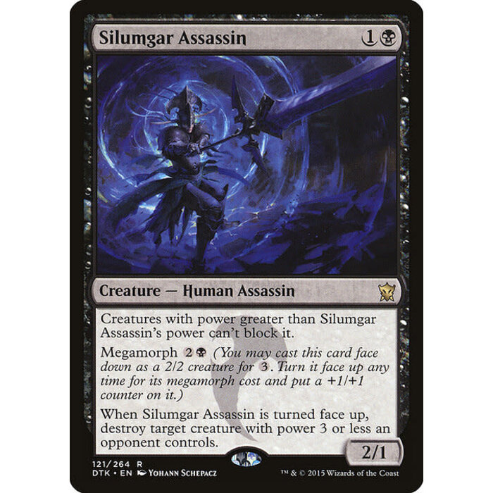 Magic: The Gathering Silumgar Assassin (121) Lightly Played Foil