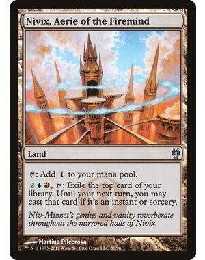 Magic: The Gathering Nivix, Aerie of the Firemind (036) Lightly Played