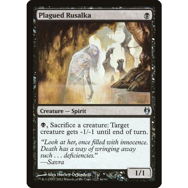 Magic: The Gathering Plagued Rusalka (046) Lightly Played