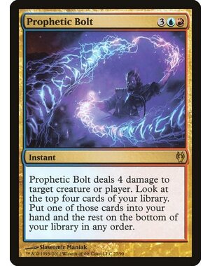 Magic: The Gathering Prophetic Bolt (027) Moderately Played