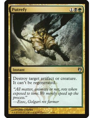 Magic: The Gathering Putrefy (071) Lightly Played