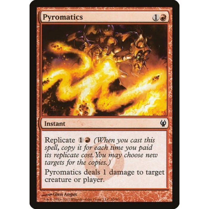 Magic: The Gathering Pyromatics (020) Lightly Played