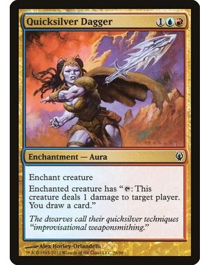 Magic: The Gathering Quicksilver Dagger (026) Lightly Played