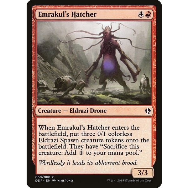 Magic: The Gathering Emrakul's Hatcher (059) Moderately Played