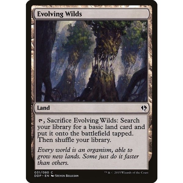 Magic: The Gathering Evolving Wilds (031) Moderately Played