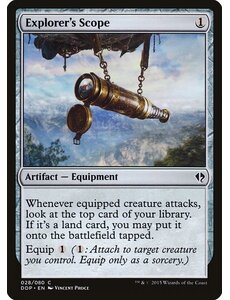 Magic: The Gathering Explorer's Scope (028) Moderately Played