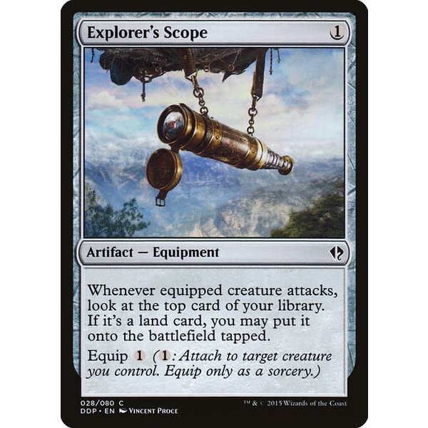 Magic: The Gathering Explorer's Scope (028) Moderately Played