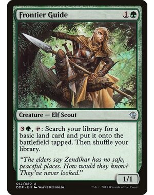 Magic: The Gathering Frontier Guide (012) Moderately Played