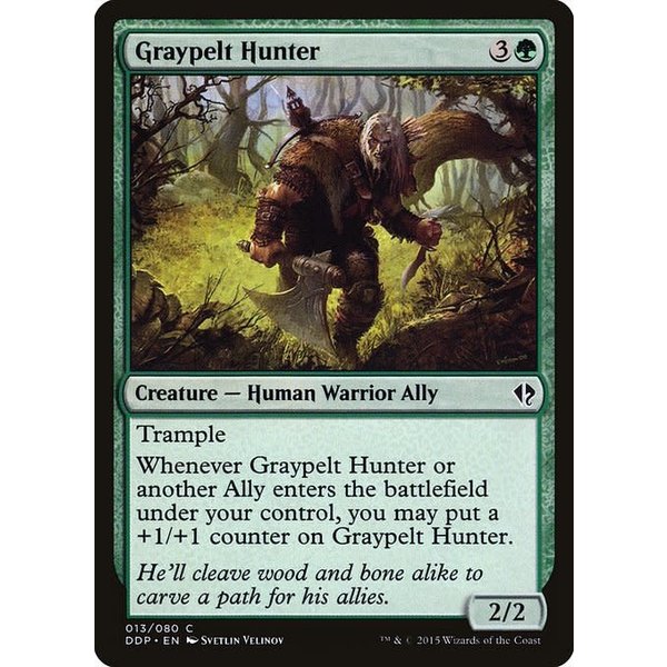Magic: The Gathering Graypelt Hunter (013) Lightly Played