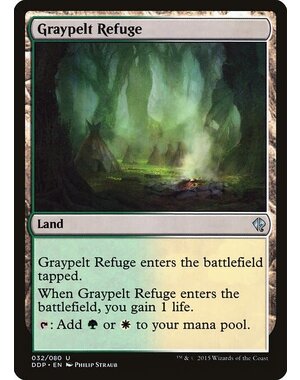 Magic: The Gathering Graypelt Refuge (032) Lightly Played