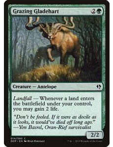 Magic: The Gathering Grazing Gladehart (014) Lightly Played