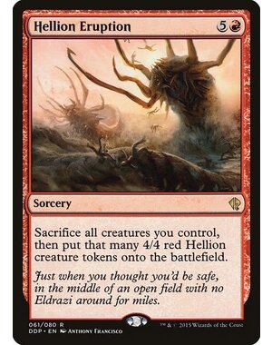 Magic: The Gathering Hellion Eruption (061) Moderately Played