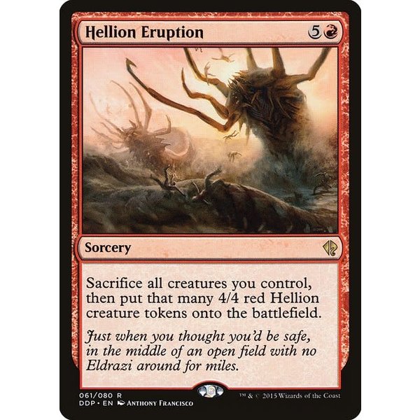 Magic: The Gathering Hellion Eruption (061) Moderately Played