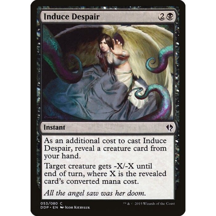 Magic: The Gathering Induce Despair (053) Moderately Played
