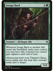 Magic: The Gathering Joraga Bard (017) Lightly Played