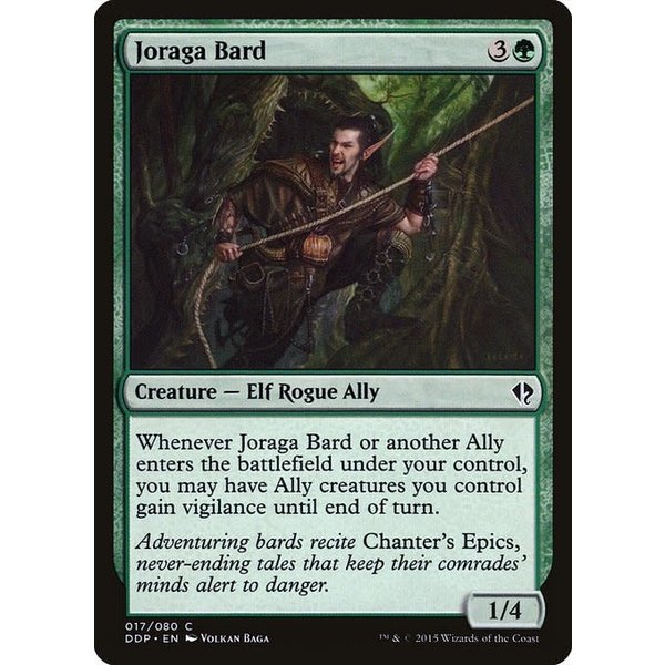 Magic: The Gathering Joraga Bard (017) Lightly Played
