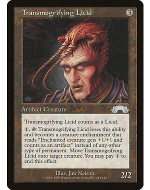 Magic: The Gathering Transmogrifying Licid (141) Lightly Played