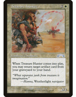 Magic: The Gathering Treasure Hunter (023) Heavily Played