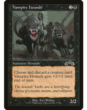 Magic: The Gathering Vampire Hounds (077) Moderately Played