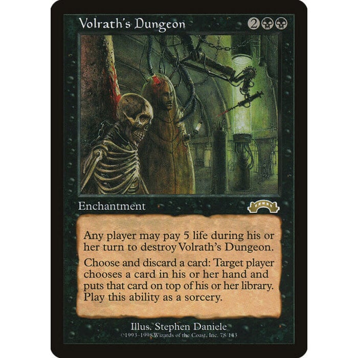Magic: The Gathering Volrath's Dungeon (078) Moderately Played