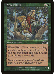 Magic: The Gathering Wood Elves (130) Lightly Played