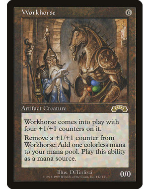 Magic: The Gathering Workhorse (142) Lightly Played